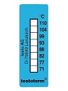 Nevratný teplotní indikátor +71 až +110 C - nalepovací