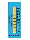 Nevratný teplotní indikátor +204 až +260 C - nalepovací